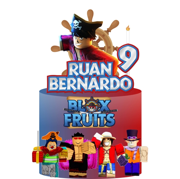 Arquivo digital Topo de bolo - Blox Fruits - Imagem 2