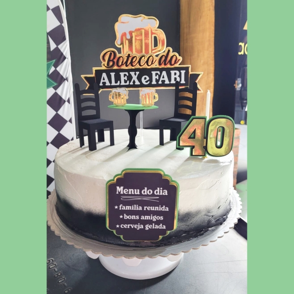 Arquivo digital Topo de bolo - Boteco - Imagem 3