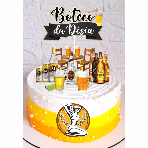 Arquivo digital Topo de bolo - Boteco/Bebidas