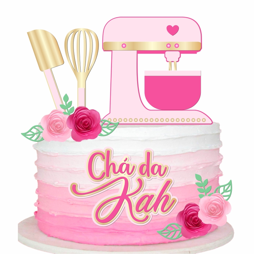 Arquivo digital Topo de bolo - Chá de panela/casa nova (camadas)
