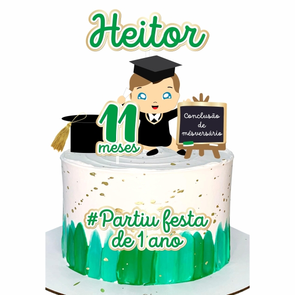 Arquivo digital Topo de bolo - Conclusão mesversário (camadas)