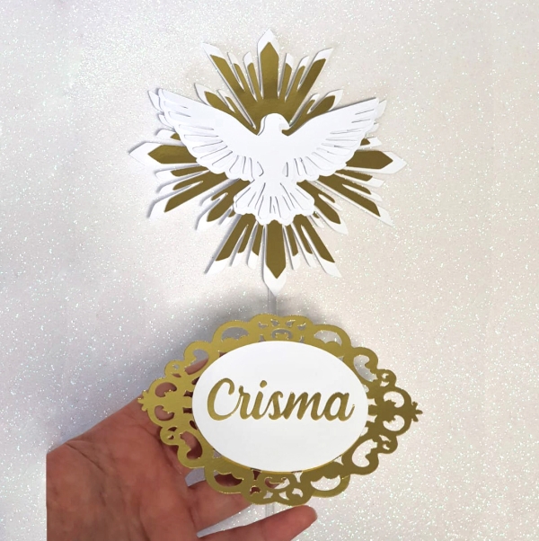 Arquivo digital Topo de bolo - Crisma (camadas) - Imagem 2