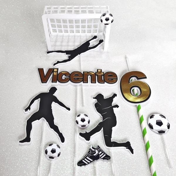 Arquivo digital Topo de bolo - Futebol (camadas) - Imagem 3