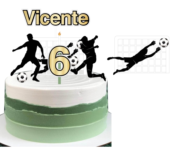 Arquivo digital Topo de bolo - Futebol (camadas) - Imagem 2