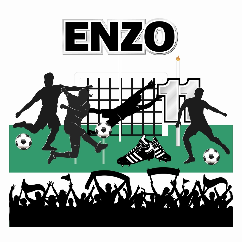 Arquivo digital Topo de bolo - Futebol (camadas)
